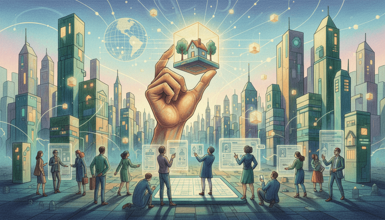 Blockchain and Real Estate: Revolutionizing Global Property Transactions and Investment cover