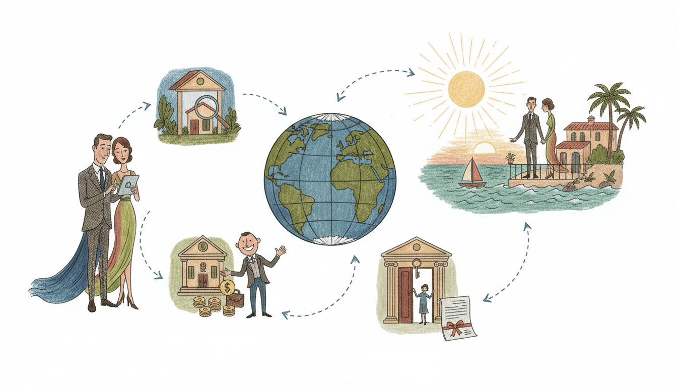 International Property Purchase Process: A Comprehensive Guide from Research to Residency cover