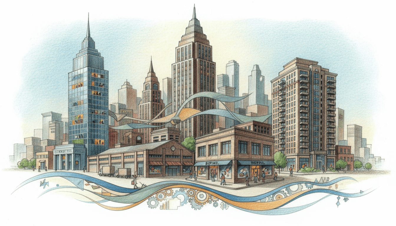 Commercial Real Estate Segment Analysis: Office, Industrial, Retail & Alternative Property Investment Comparison cover