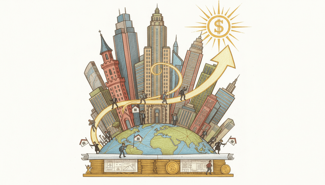 Global Real Estate Market Forecast 2025-2029: Residential vs Commercial Investment Analysis cover