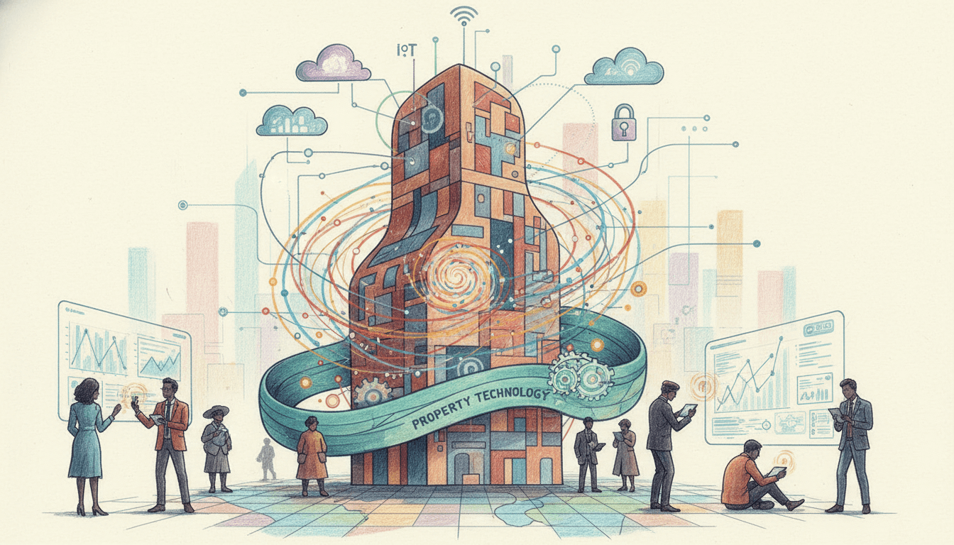 PropTech Revolution: AI, IoT, and Blockchain Transforming Real Estate Investment cover
